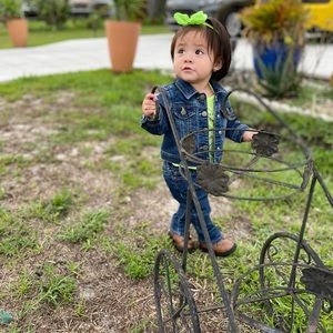Baby girl jean jacket